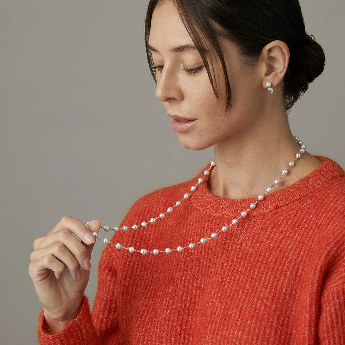 One-of-a-Kind Akoya Pearl Necklace | APN3-OOAK