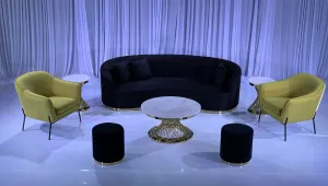 ONYX SOFA GROUPING 3 - BLACK