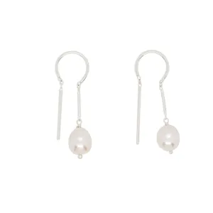 Pearly Dancer Threaders in Silver