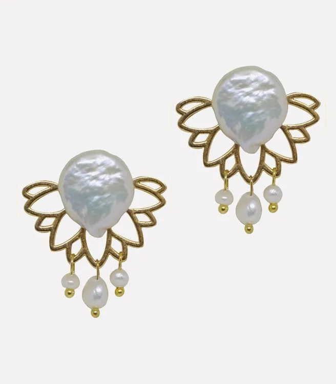 Perla Cora Stack Earrings