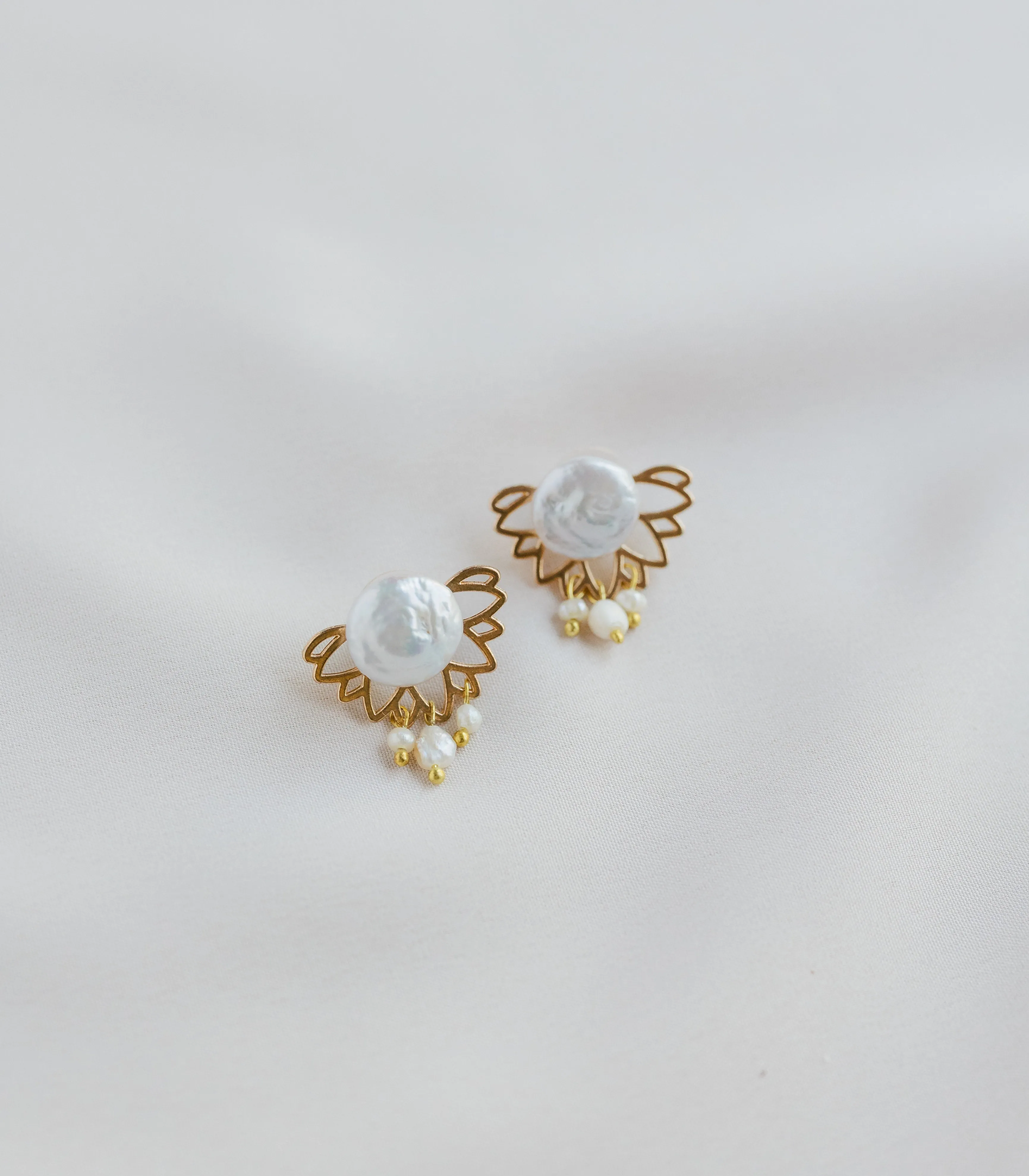Perla Cora Stack Earrings