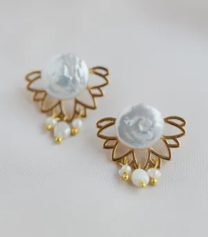 Perla Cora Stack Earrings