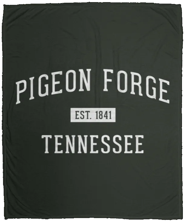 Pigeon Forge Established - Plush Fleece Blanket (50x60)
