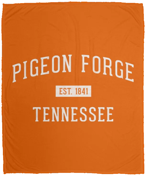 Pigeon Forge Established - Plush Fleece Blanket (50x60)