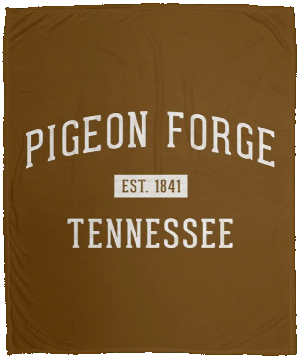 Pigeon Forge Established - Plush Fleece Blanket (50x60)