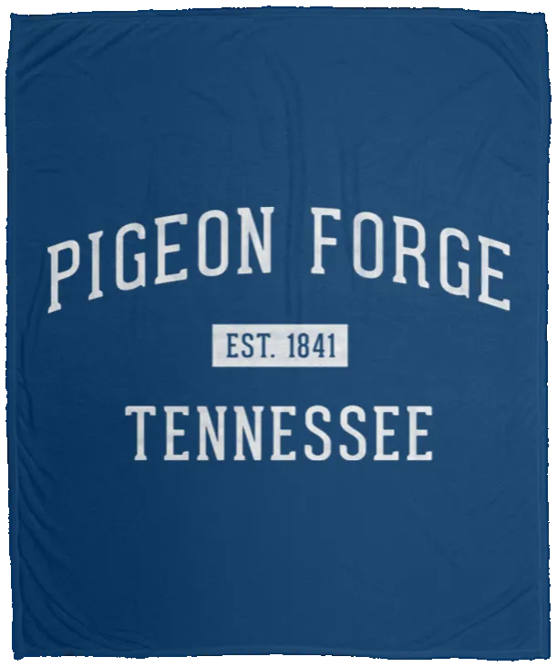 Pigeon Forge Established - Plush Fleece Blanket (50x60)