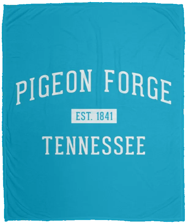 Pigeon Forge Established - Plush Fleece Blanket (50x60)