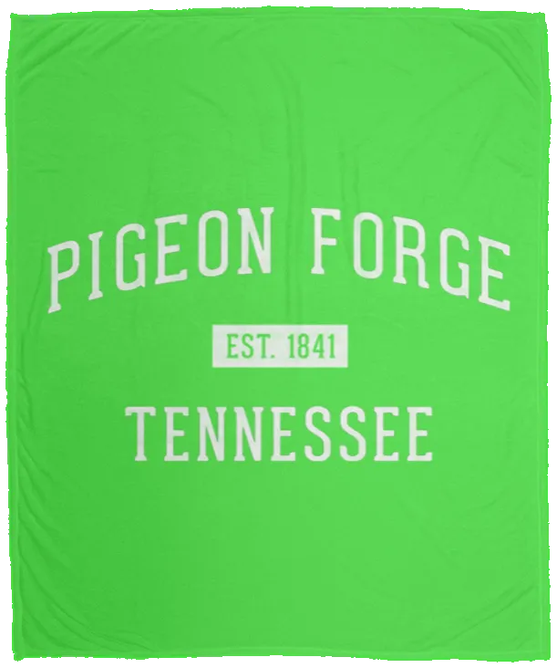 Pigeon Forge Established - Plush Fleece Blanket (50x60)