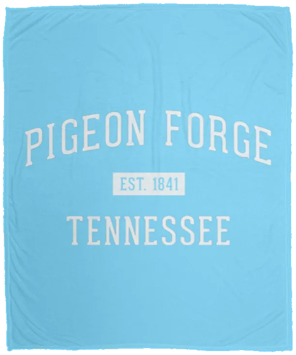 Pigeon Forge Established - Plush Fleece Blanket (50x60)