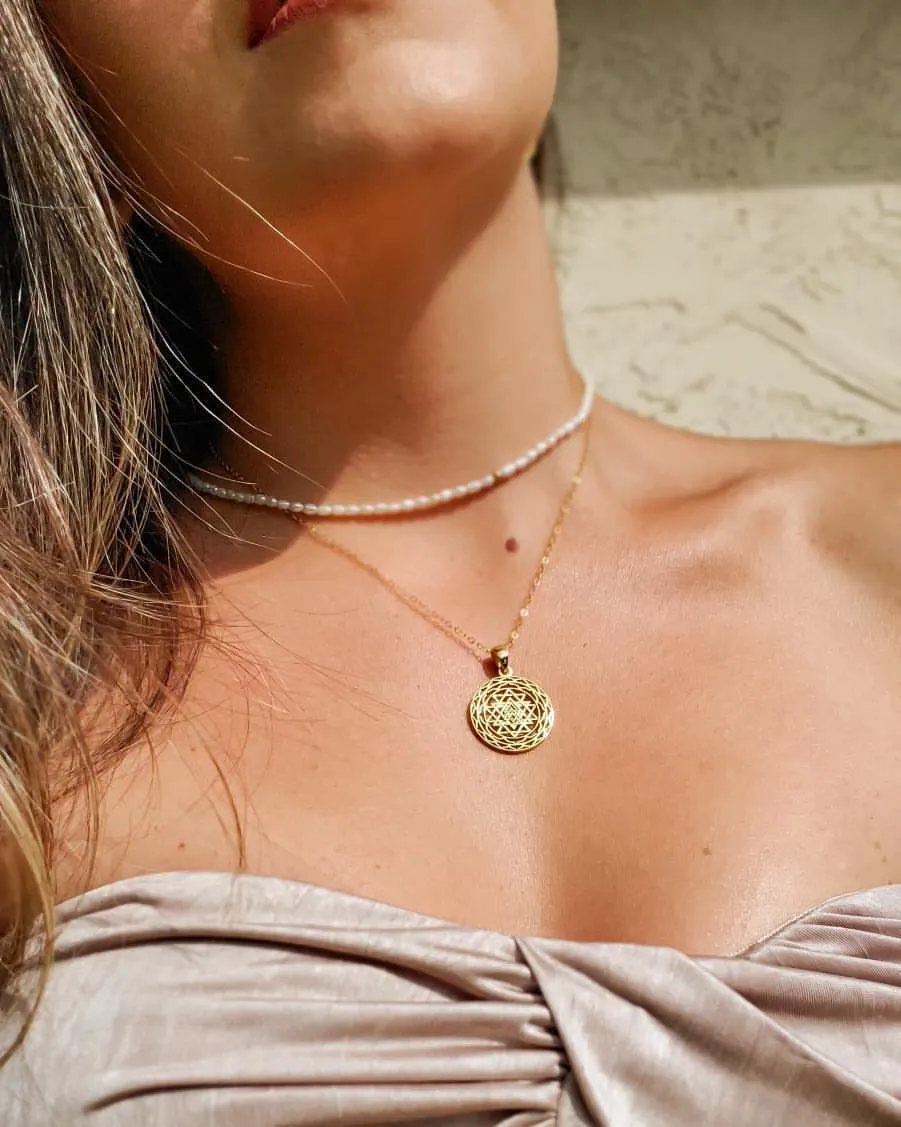 Pure Light Baroque Freshwater Pearl Choker Necklace, 18k Gold Over Sterling Silver