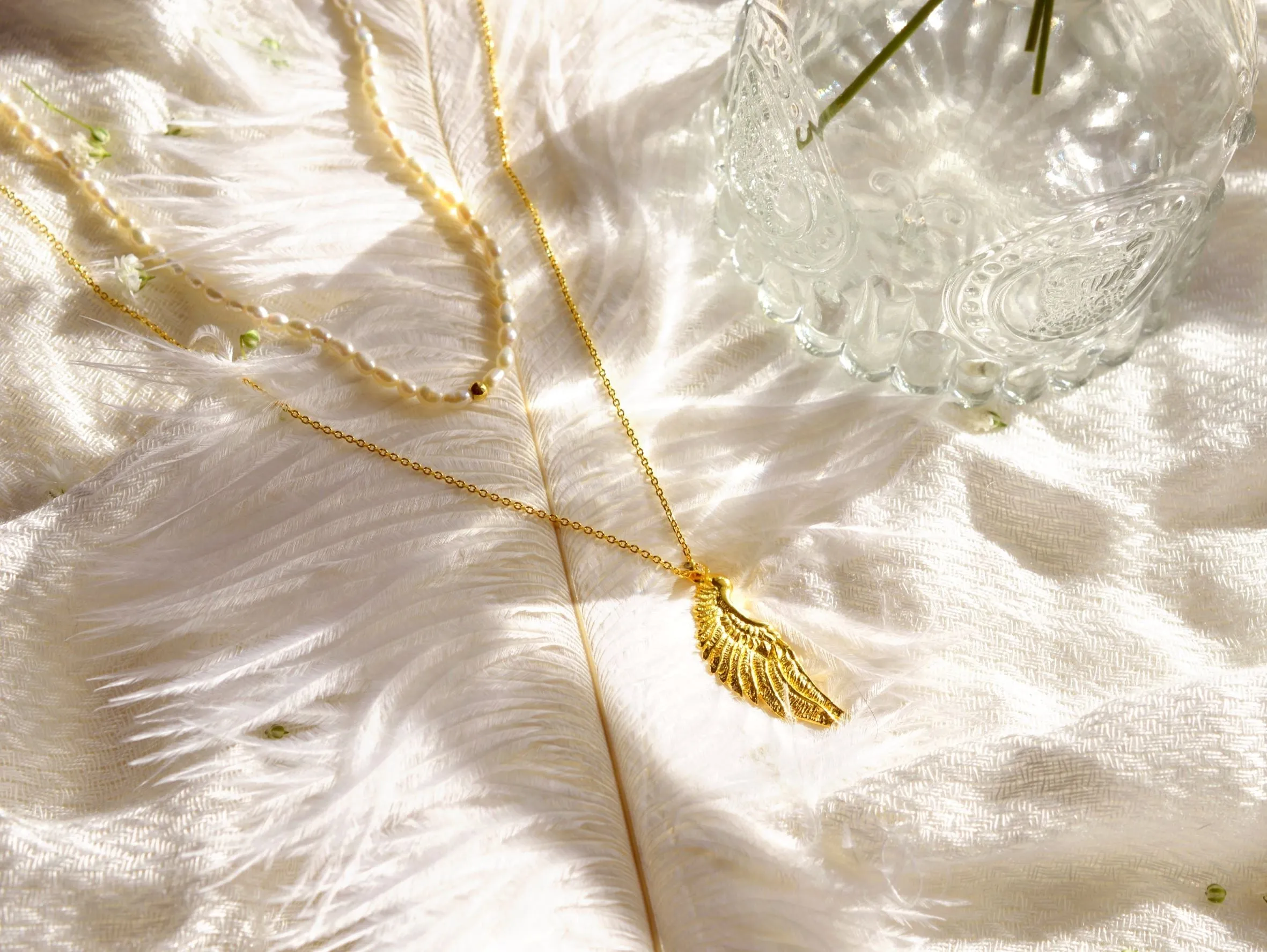 Pure Light Baroque Freshwater Pearl Choker Necklace, White Rhodium Over Sterling Silver