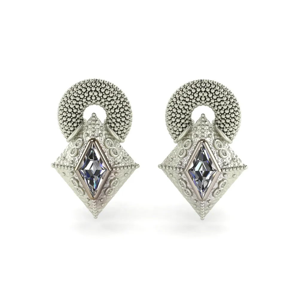 Queen of Diamonds earrings