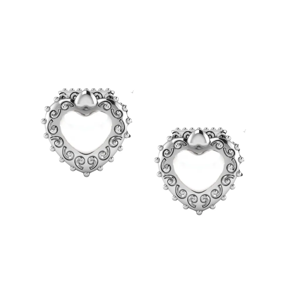 Queen of hearts earrings/ single