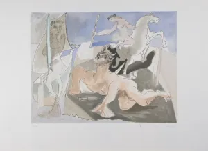 "Composition with Minotaur" from Marina Picasso Estate Ltd Edition of 500 Lithog