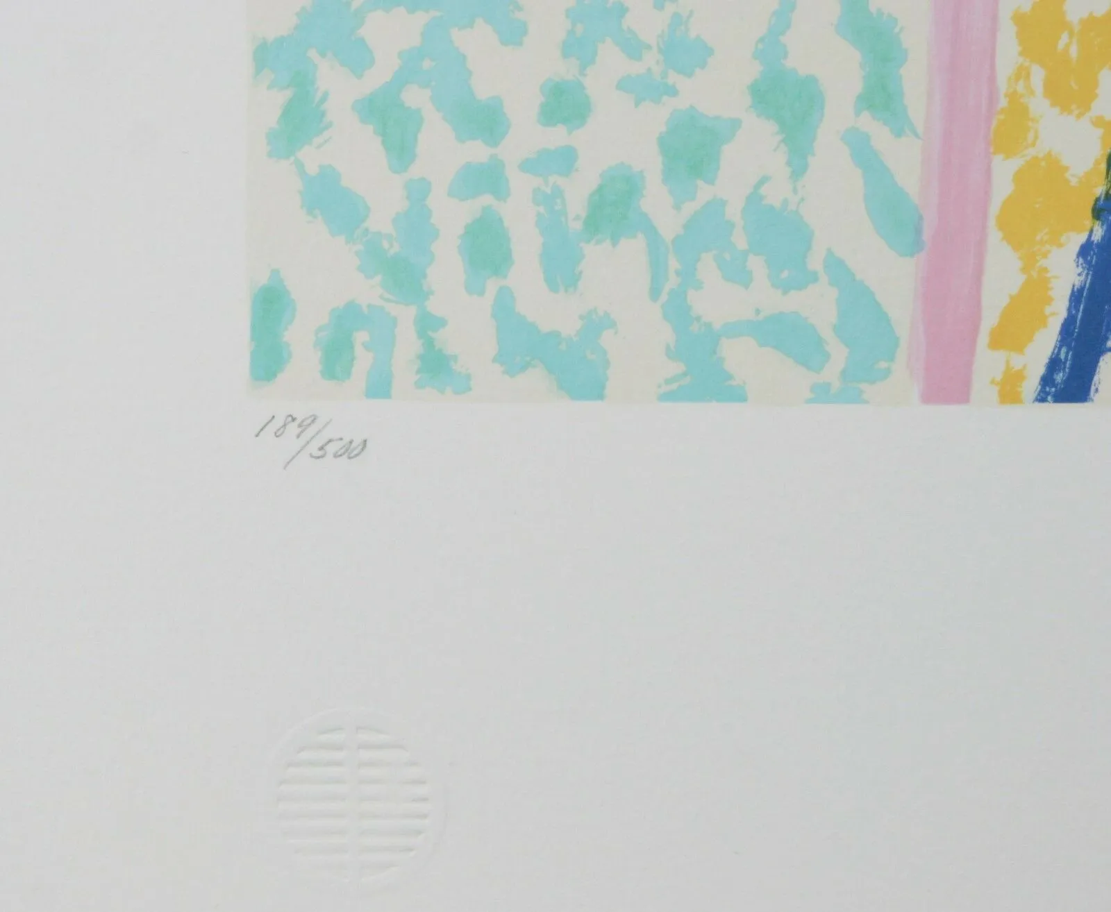 "Femme au Buste en Coeur" from Marina Picasso Estate Ltd Edition of 500 Litho