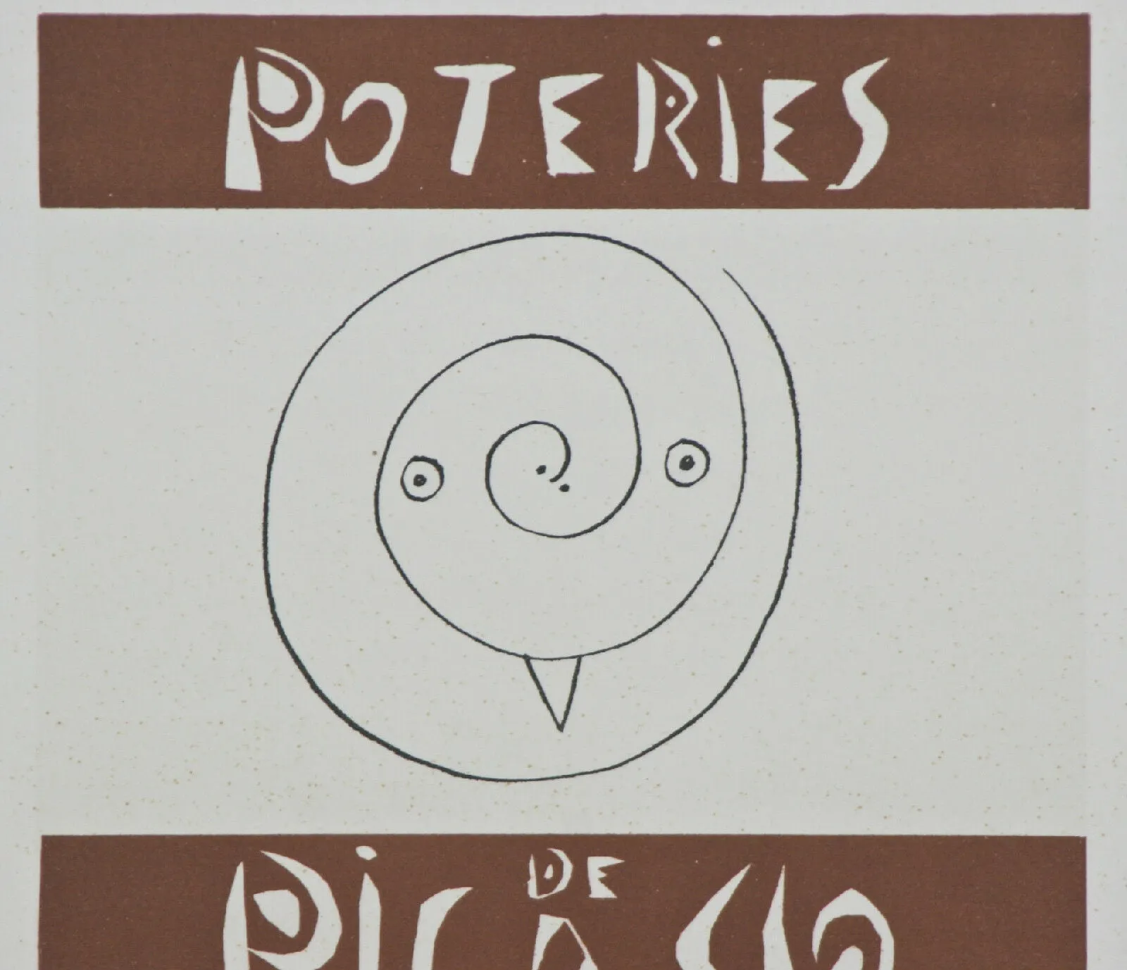 "Poteries De Picasso" by Picasso Signed Lithograph 10"x7"