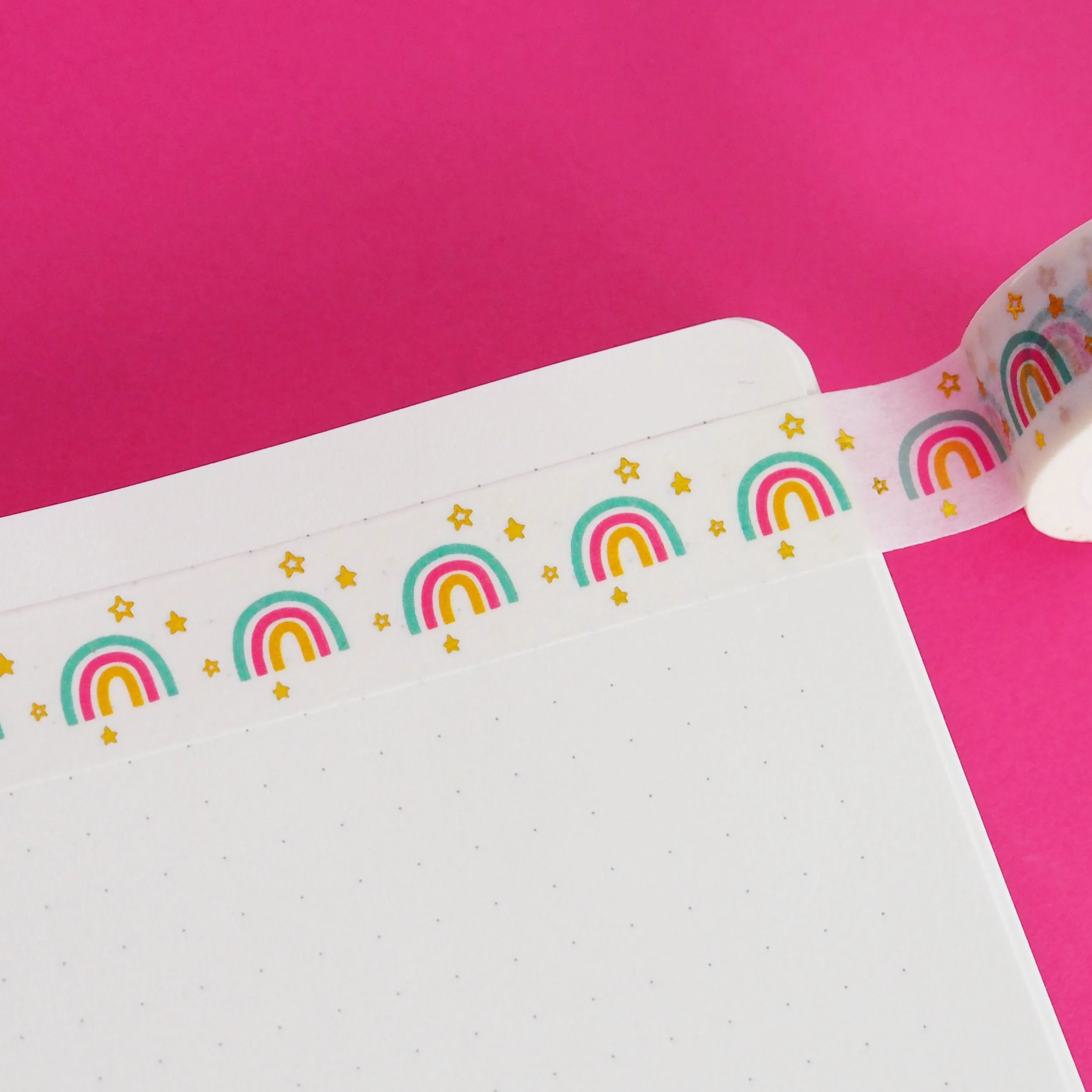 Rainbows and Stars Washi Tape