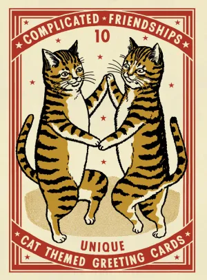 Ravi Zupa |.Cat Complicated Friendship Greeting Cards