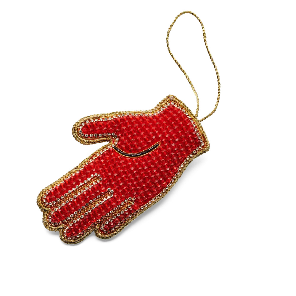 Red Hand Decoration