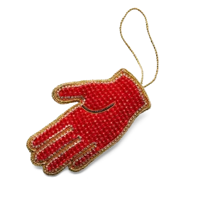 Red Hand Decoration