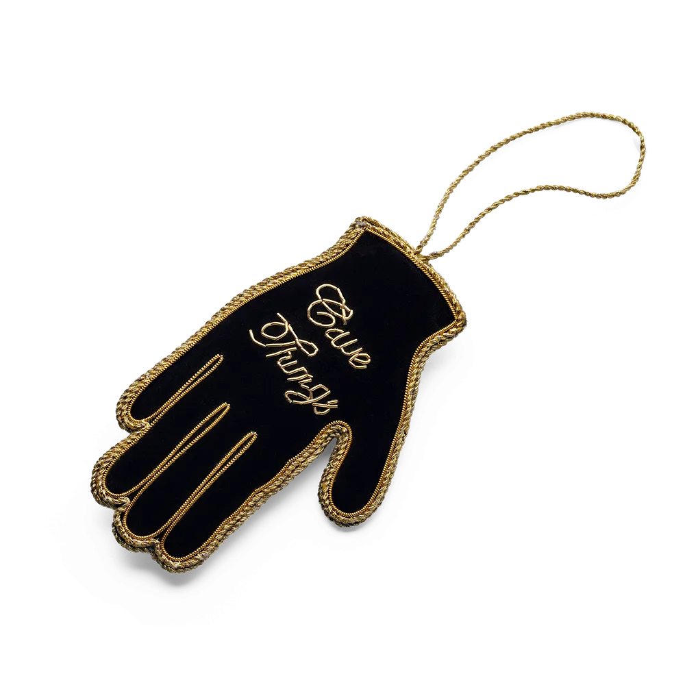 Red Hand Decoration