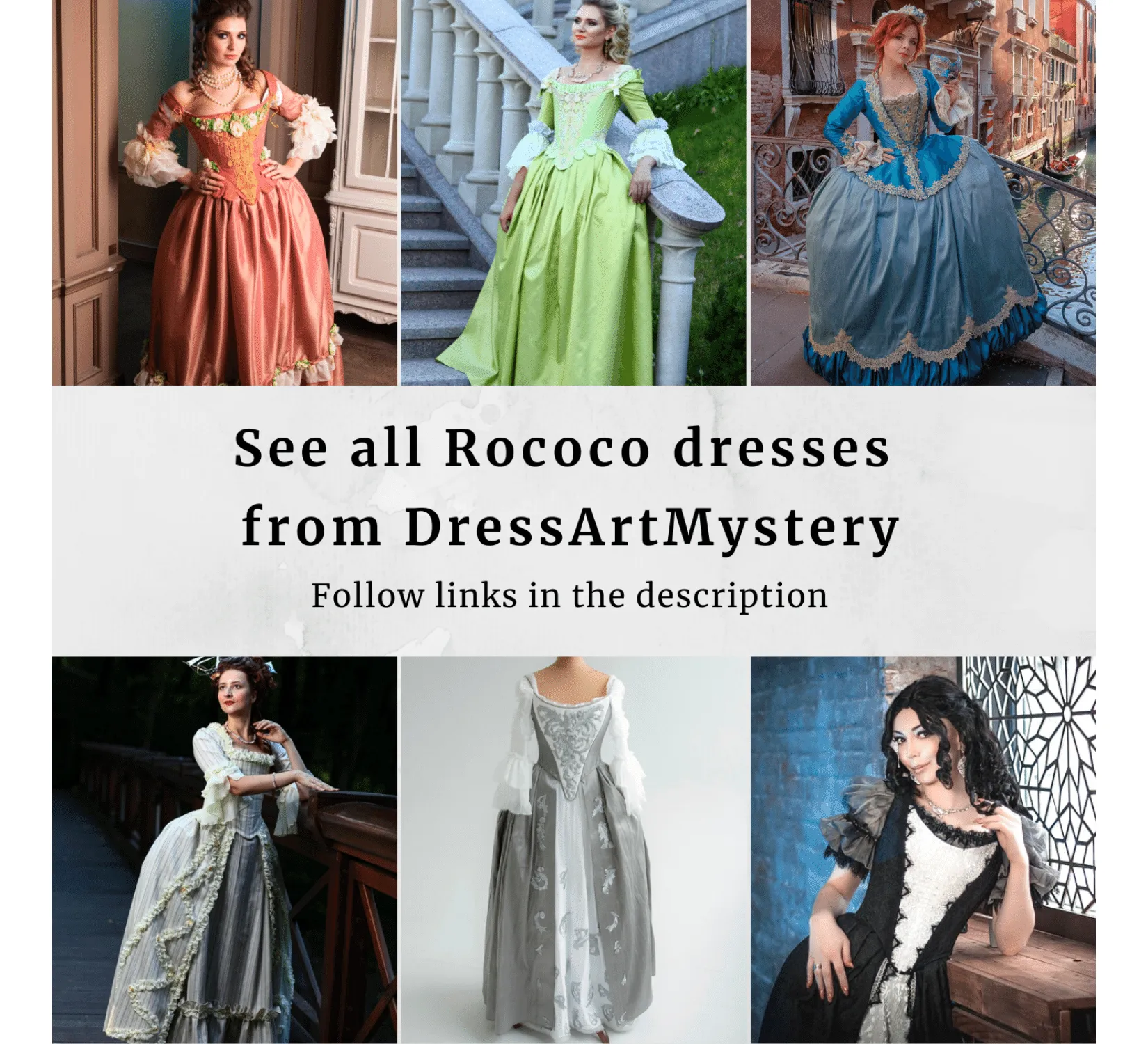 Rococo Outlander Claire silk wedding dress