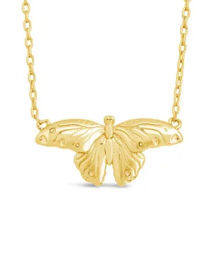 Rowena Butterfly Pendant Necklace