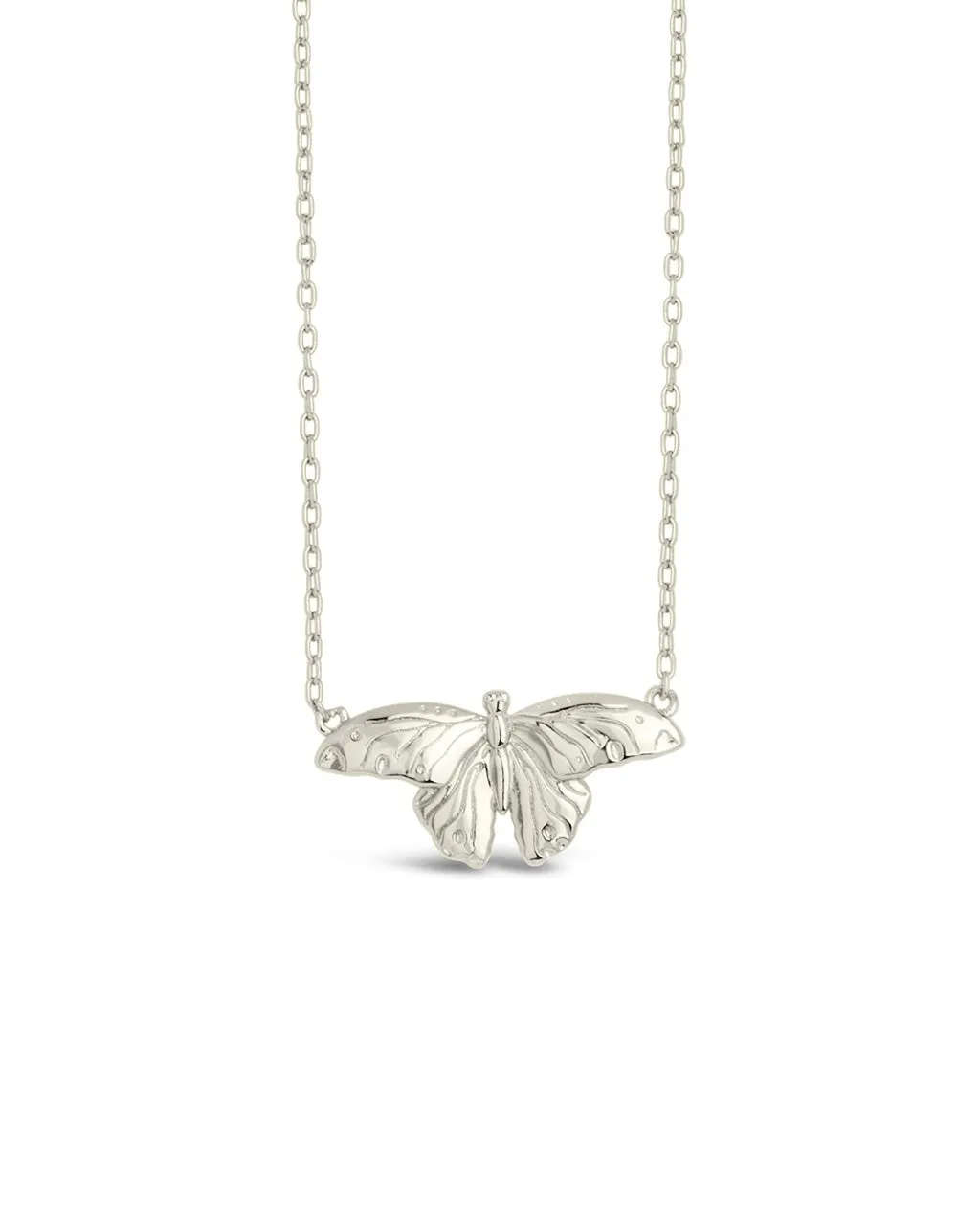 Rowena Butterfly Pendant Necklace