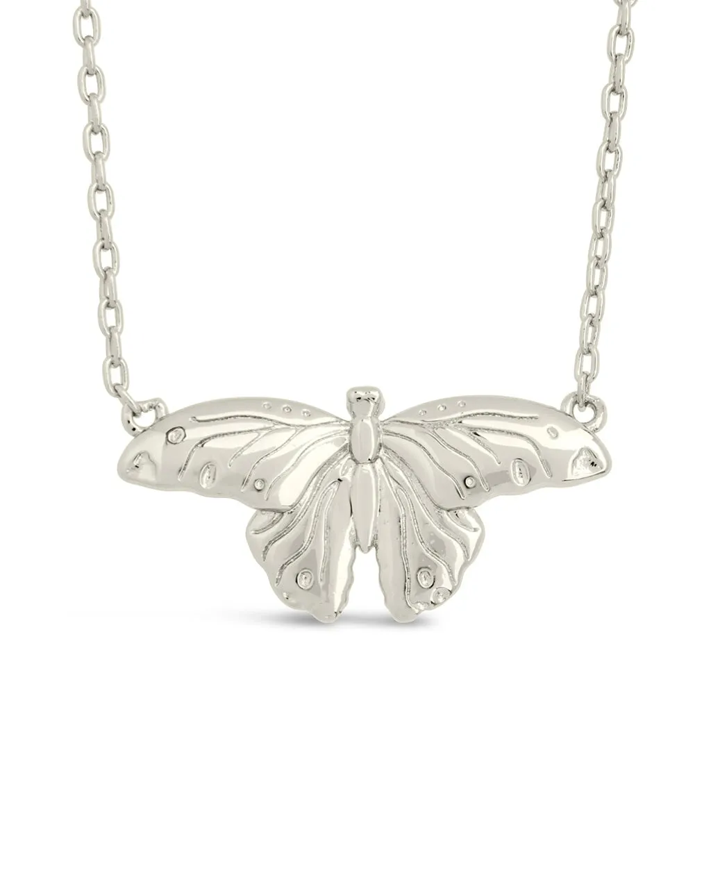 Rowena Butterfly Pendant Necklace