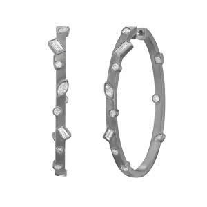 Sable Noir Lukerti Hoops
