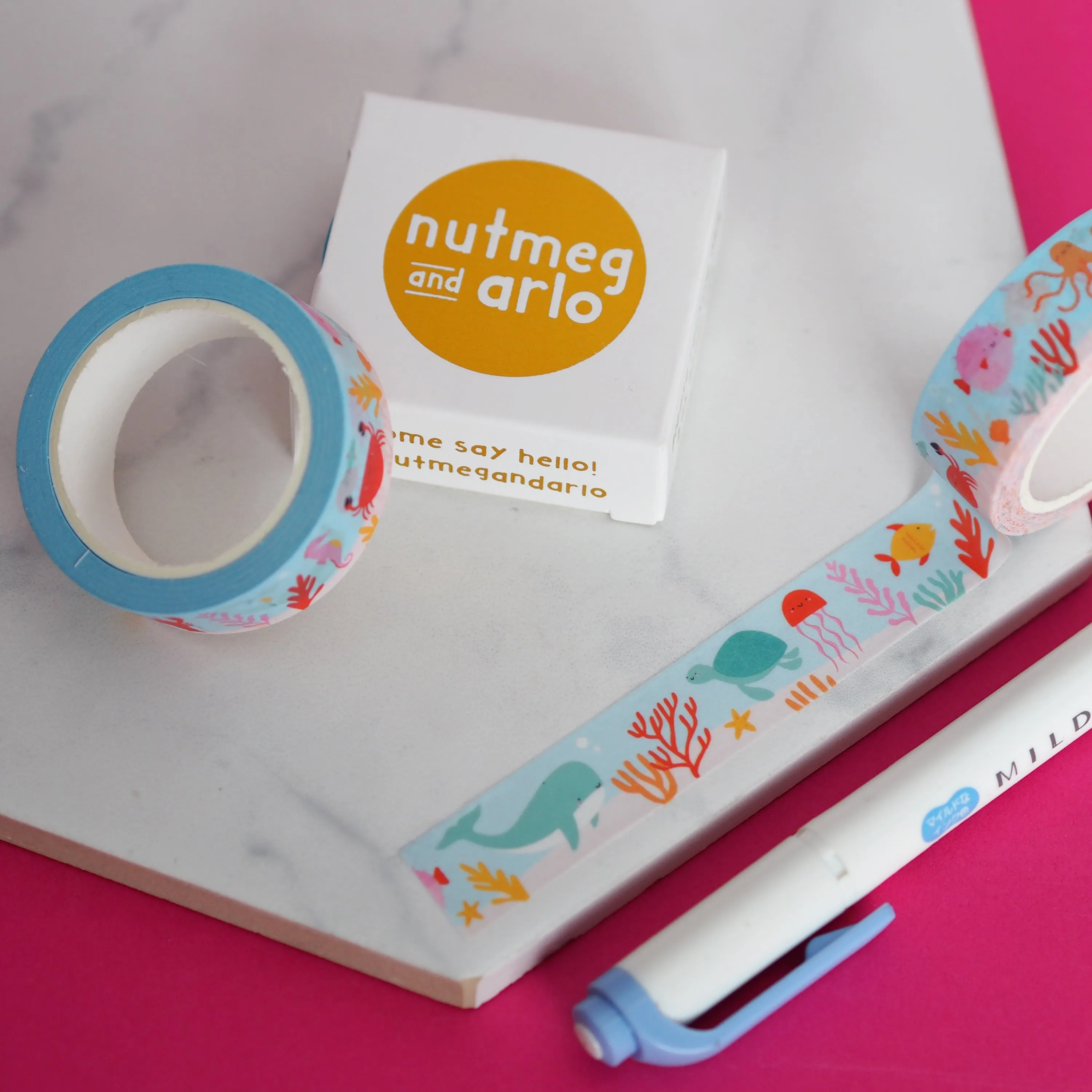 Sealife Washi Tape