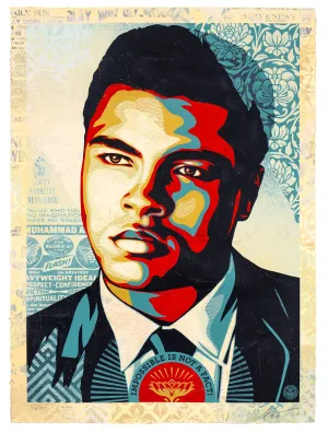 Shepard Fairey | Muhammad Ali - Heavyweight Ideals