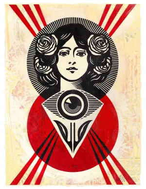 Shepard Fairey | Third Eye Open (Red)