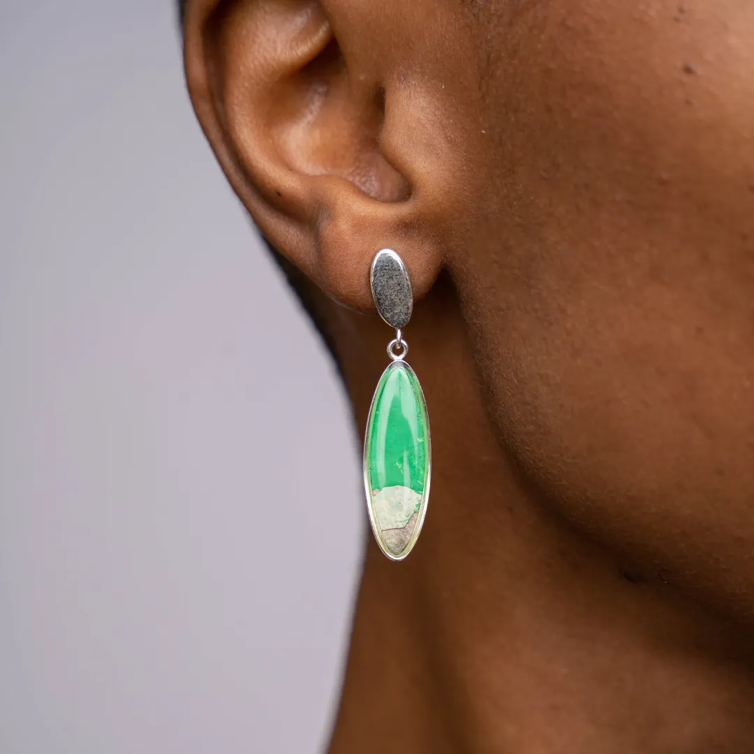 Sheree Drop Earrings | Silver