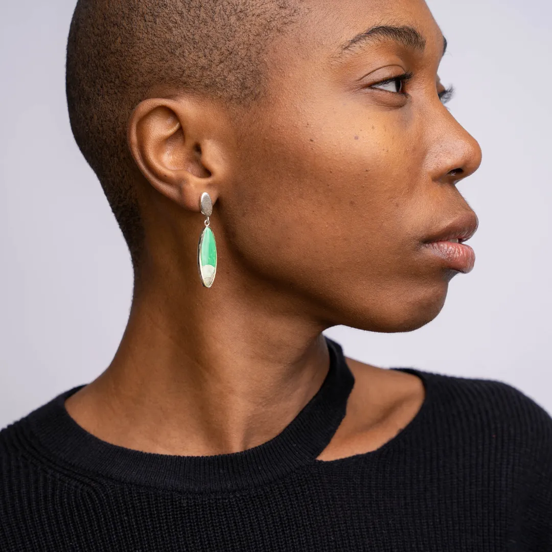 Sheree Drop Earrings | Silver
