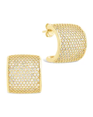 Simone CZ Stud Earrings