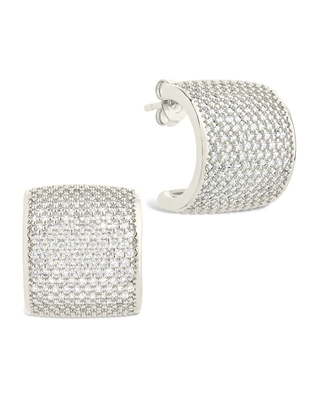 Simone CZ Stud Earrings