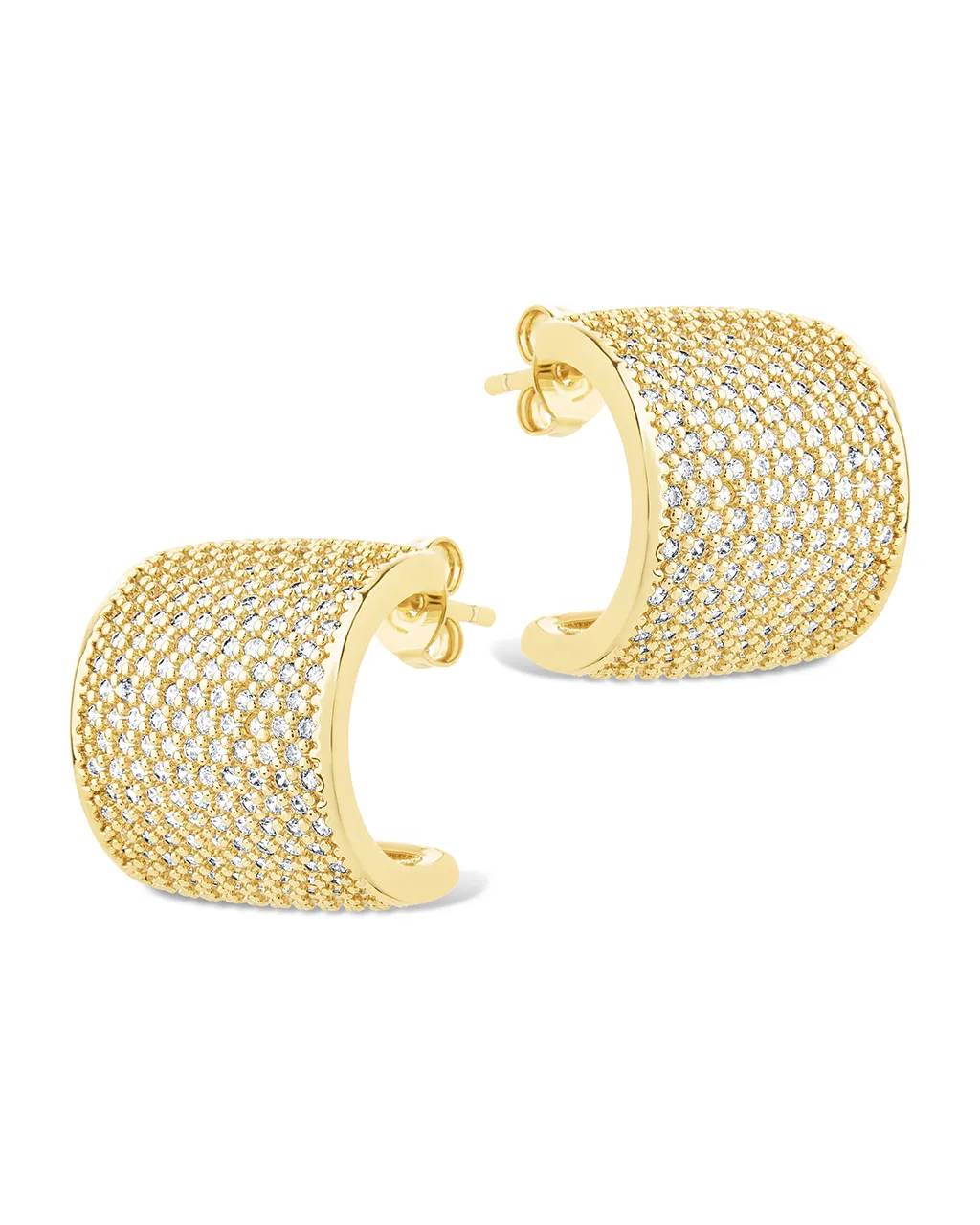 Simone CZ Stud Earrings