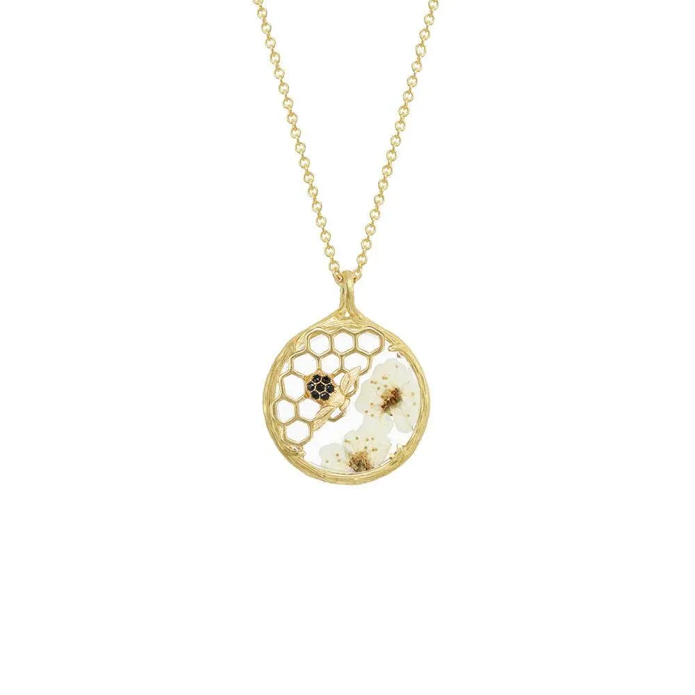 Small Honeycomb Necklace by Catherine Weitzman