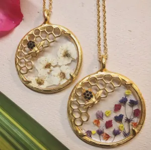 Small Honeycomb Necklace by Catherine Weitzman