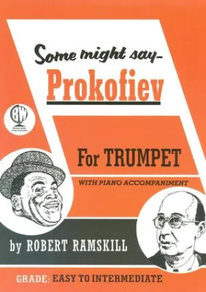 SOME MIGHT SAY PROKOFIEV TRUMPET BK/CD