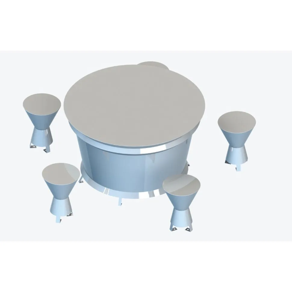 Sonic Architecture Communal Drum and Seats
