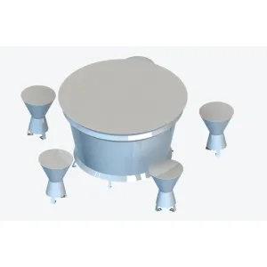 Sonic Architecture Communal Drum and Seats