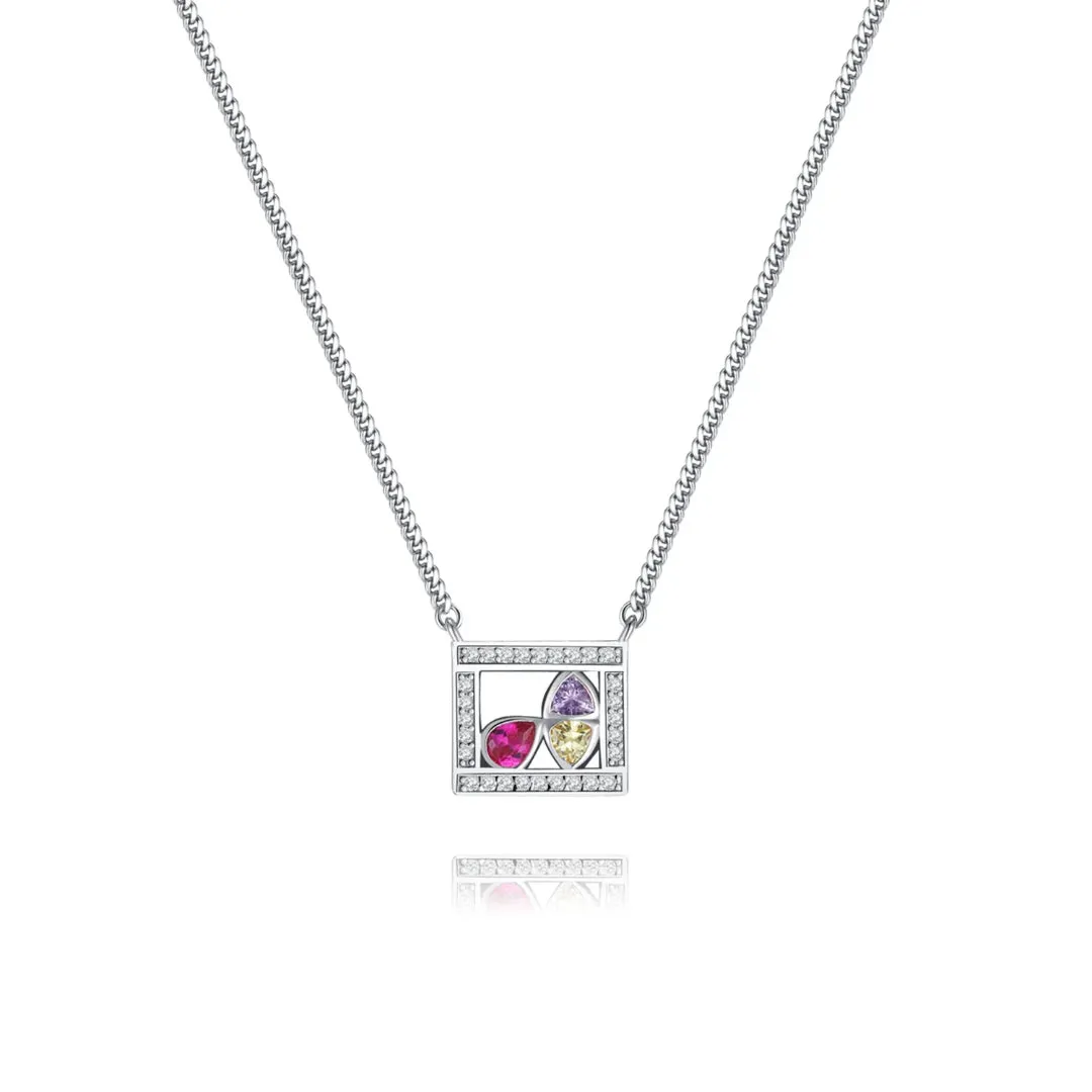Square Necklace La beauté de l'espoir Collection by Venus
