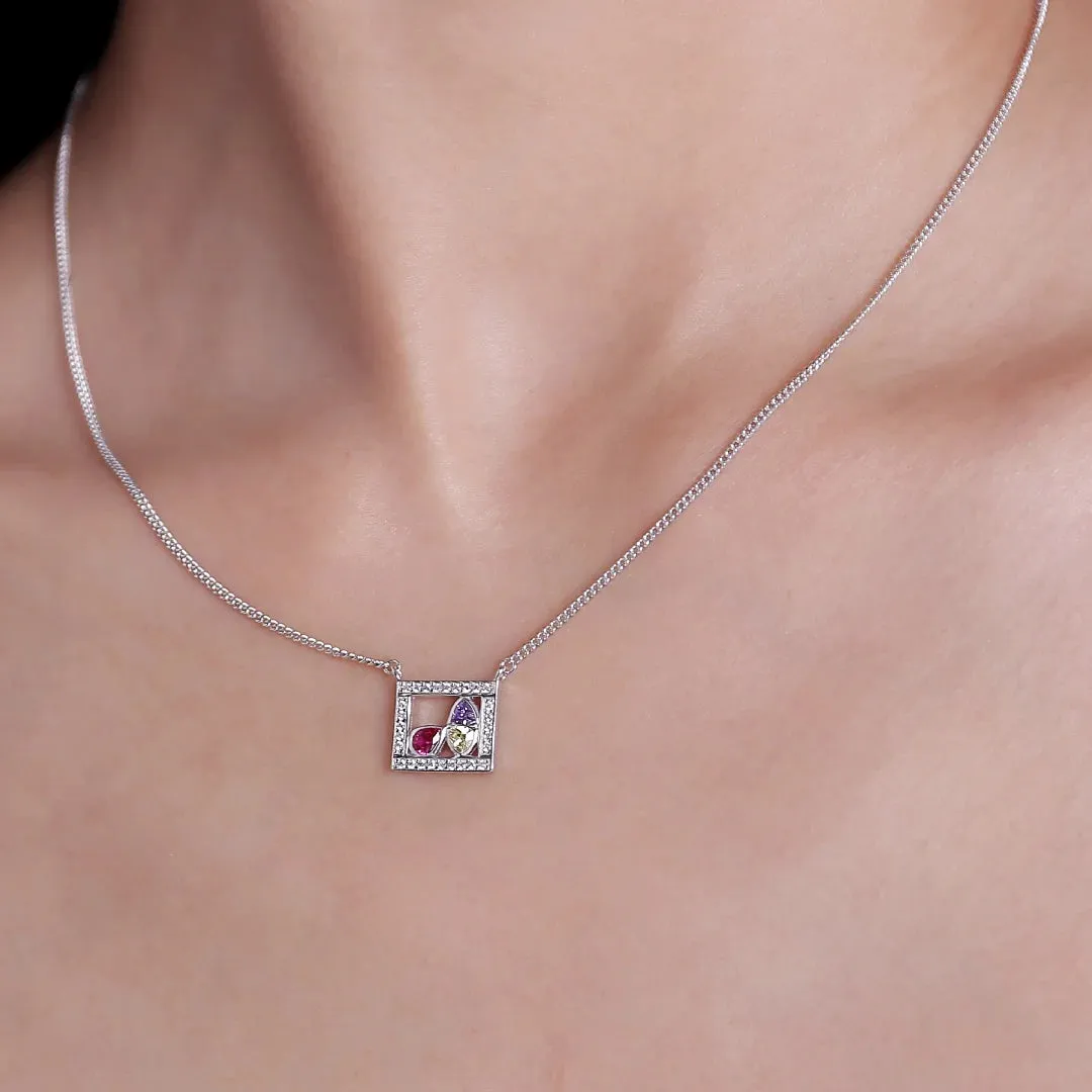 Square Necklace La beauté de l'espoir Collection by Venus
