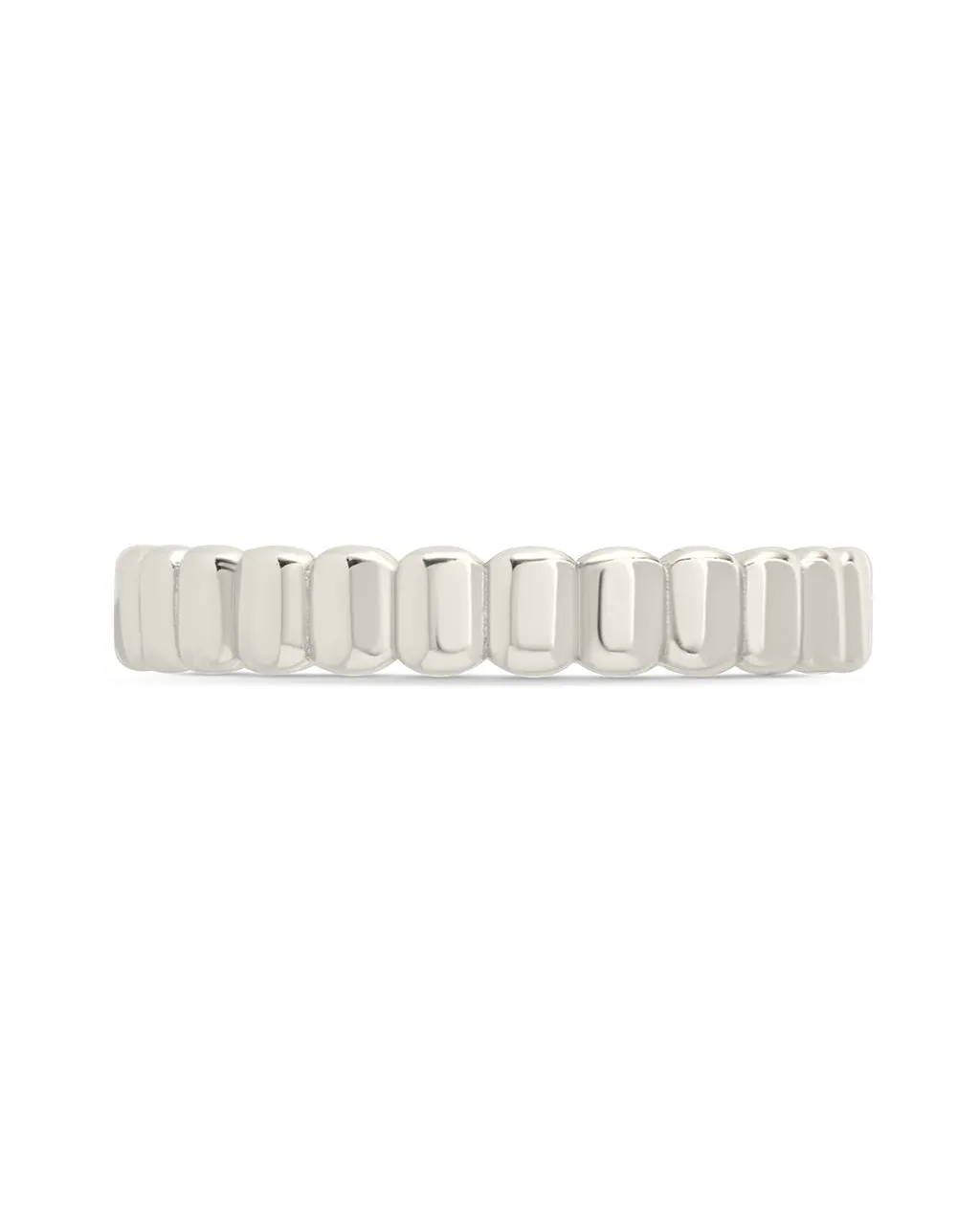 Sterling Silver Stacey Textured Band Ring