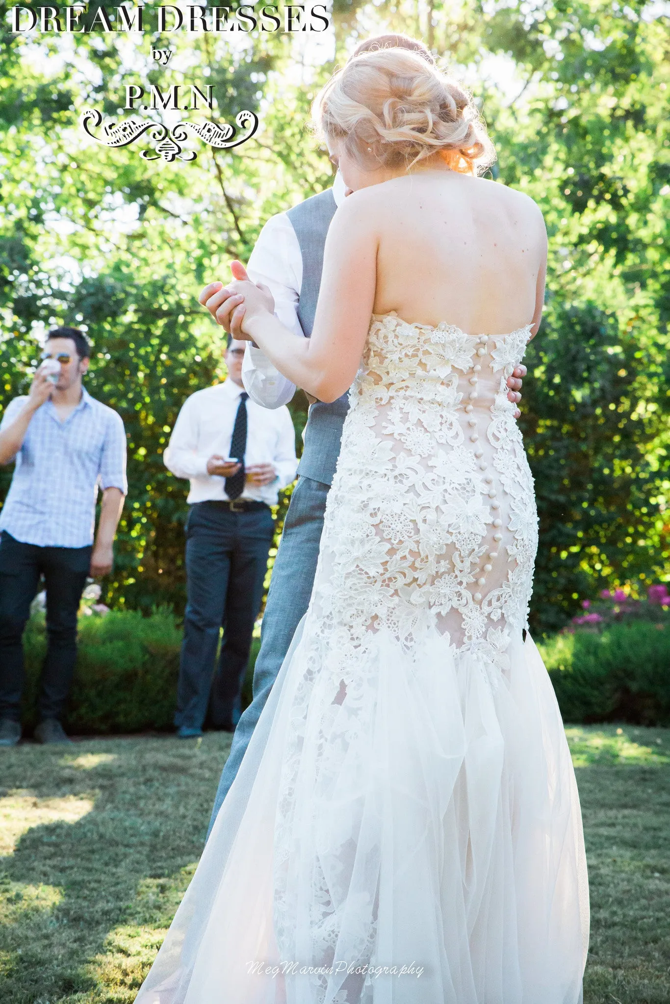 Strapless Lace Wedding Dress (#Sabra)