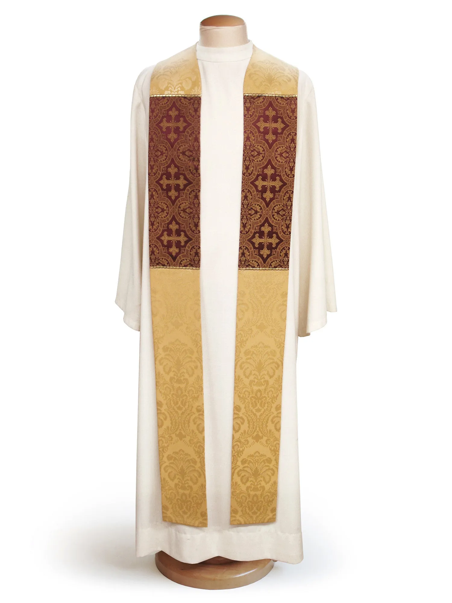 The Francis Classic Baroque Gold & Brocade Burgundy Collection