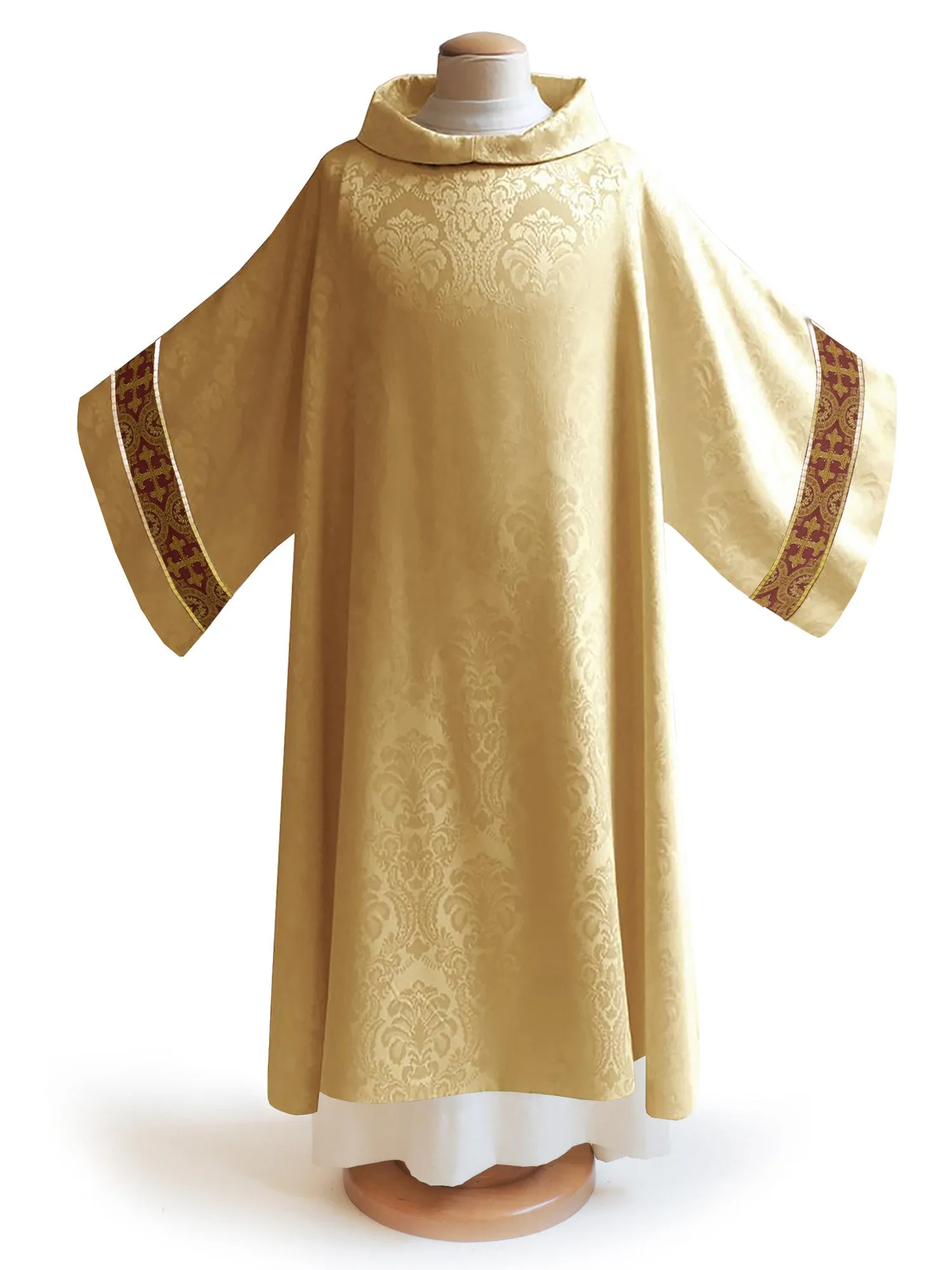 The Francis Classic Baroque Gold & Brocade Burgundy Collection