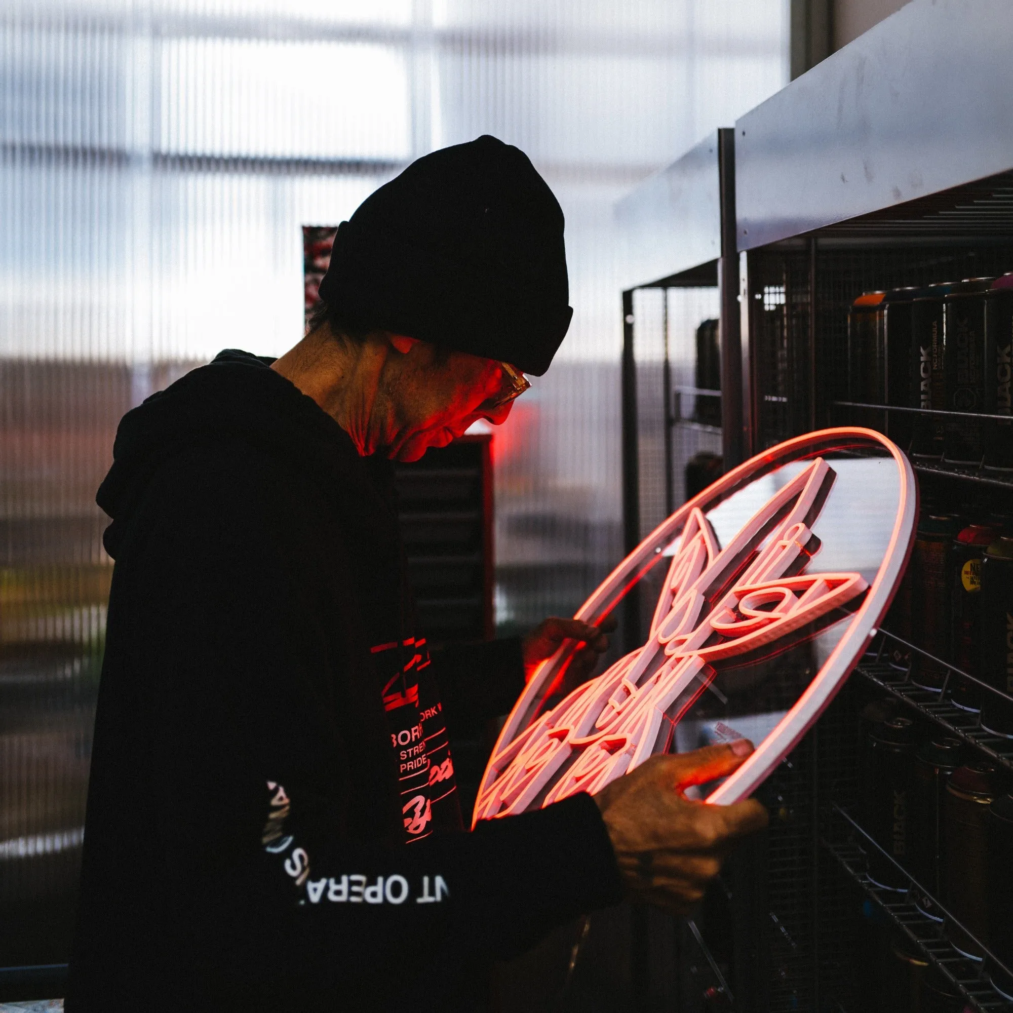 Tondo by Futura - LED neon sign